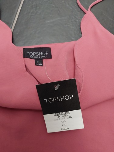 Ladies pink topshop strappy - pink,