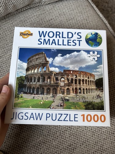 World smallest puzzle - world's,