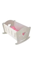 Chad Valley Baby To Love Wooden Dolls Cot/Crib