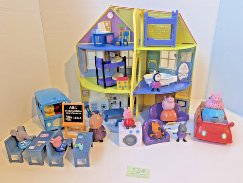 Peppa pig house playset - house, car