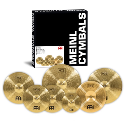 Meinl hcs scs cymbal set - hcs-scs,
