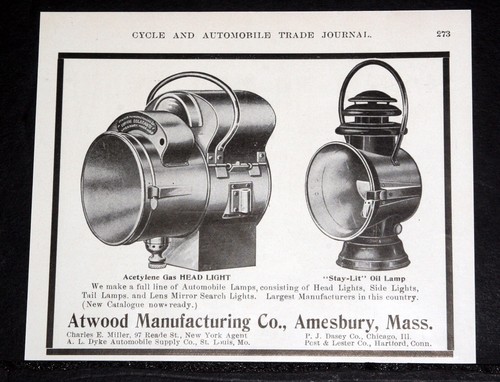 1904 old magazine print - old, ad