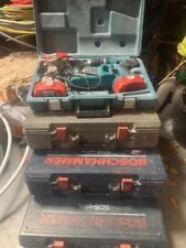 Bosch GBH24RE 24V SDS x 3 plus Makita 8391D 18V cordless