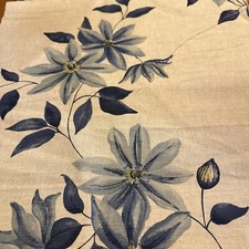 Sanderson Linen Union Fabric Sample Wisley In Indigo