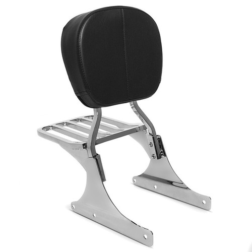 Sissy bar luggage rack - bar+luggage, for