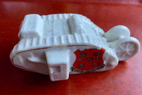 Crested china ww1 - china, tank