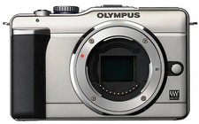 Olympus E-PL1 12.3 MP PEN Digital Camera - Body Only - Silver (262851)