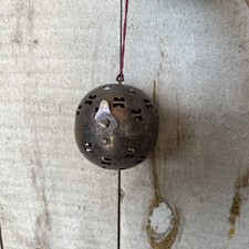 Antique Silverplate Pomander