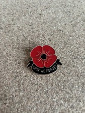 Remembrance Lest We Forget