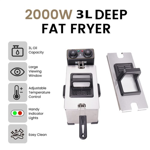 Deep fat fryer large - fat,