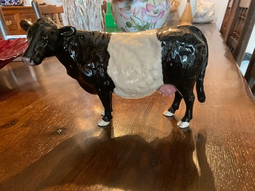 Beswick belted galloway cow - beswick,