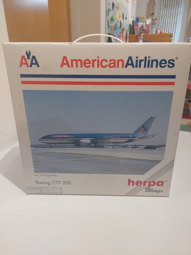 Herpa wings 200 american - herpa, 1:200