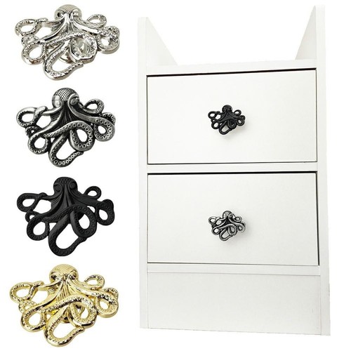 Cute octopus design - octopus, knob