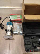 Palm Router Tool, 800W 30000Rpm Woodworking Hand Router with 16 BIT SET