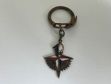 VINTAGE 1951 FESTIVAL OF BRITAIN ENAMEL KEYRING