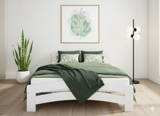 King Bed Frame 5ft – Solid