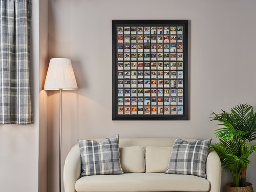100 trading card - frame, |
