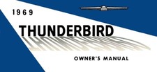 1969 Ford Thunderbird Owners Manual User Guide