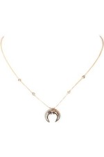JACQUIE AICHE DOUBLE HORN 14K