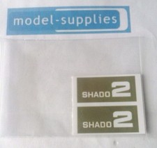 Dinky 353 SHADO 2 reproduction sticker set