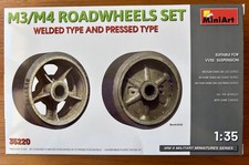 MINIART 35220 M3/M4 GRANT/SHERMAN ROAD WHEELS SET 1/35 SCALE PLASTIC KIT