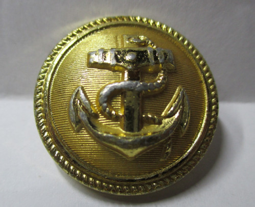 Original old gold button - original,