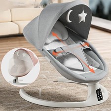 Bluetooth electric baby swing - baby,
