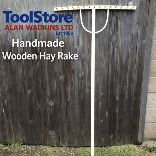 Wooden landscape hay - landscape, rake