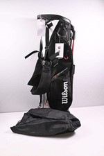 Wilson EXO Lite Stand Bag / 4-Way Divider / Black, White, Red