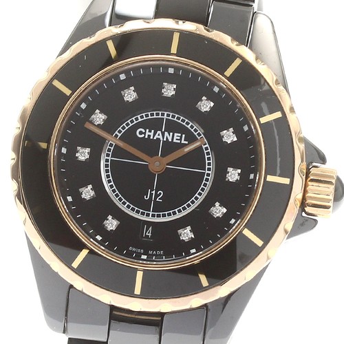 Chanel j12 33mm black - chanel,