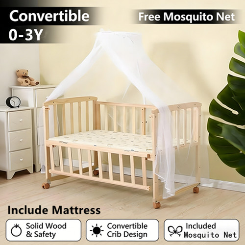 Nisorpa baby wooden bed - nisorpa,