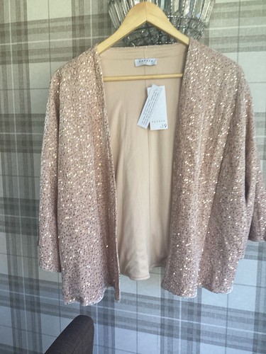Ladies sequinned bolero size - ladies,