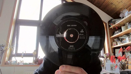 Eddie cochran vinyl never - eddie, never/