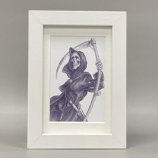DEATH FRAMED ART. PAUL KIDBY