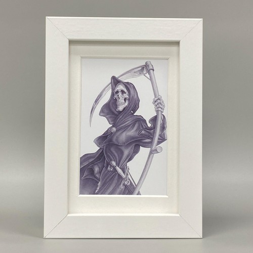 Death framed art - art., kidby