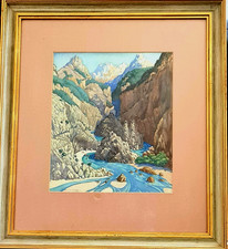 1924 Signed Watercolour–