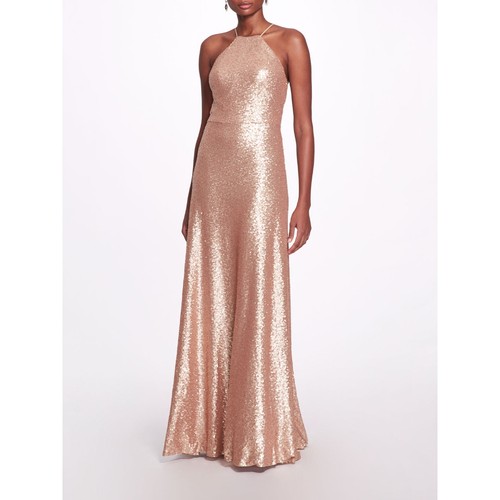Marchesa notte gold sequin - marchesa,