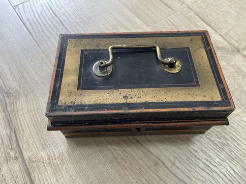 Antique victorian japanned - victorian,