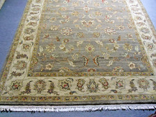 Large grey floral rug used (up to 100 mile delivery from Bridlington inclusive)
