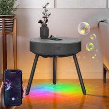Smart Round Side Table with Charging and Smart Round Coffee Table - in Sound ...