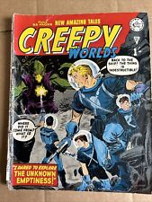Creepy Worlds Comic #27. Sci-Fi / Horror. I Dared To Explore The Unknown Emptine