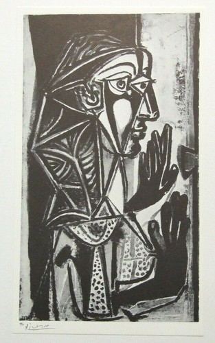 Picasso mounted vintage repro - mounted,