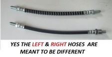 (x2) TRIUMPH Vitesse REAR BRAKE HOSE HOSES (**With Rotoflex**) (*From 1968- 71*)
