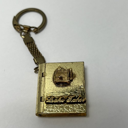 Vintage lake tahoe keychain - vintage,