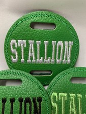2 x Real LEATHER 8cm Bridle