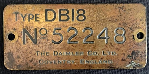 Daimler db18 body - db18, 52248