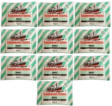 Fisherman's Friend Lozenges Mint Sugar-Free with Sweeteners 25g - Pack of 10