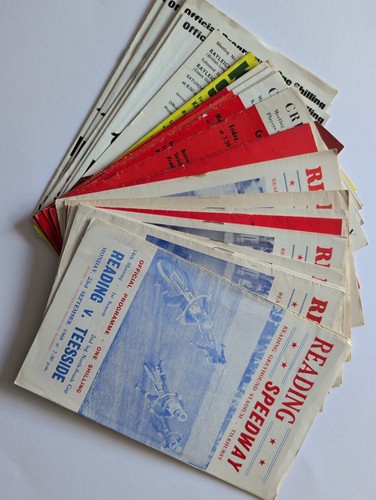 Speedway programmes - 27,