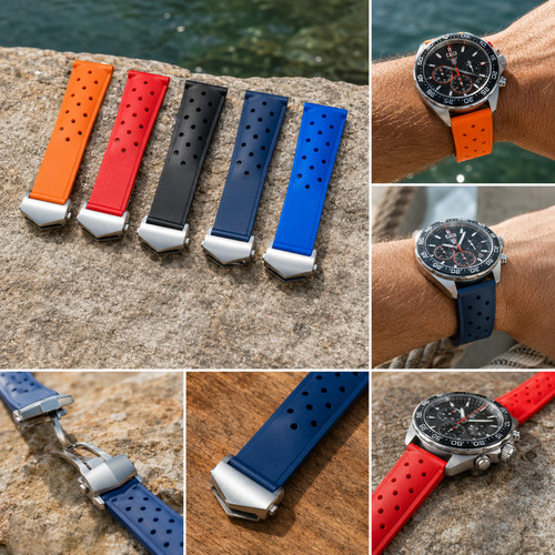 Breathable rubber watch - rubber,
