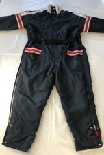 Mens Blue Snowmobile Suit Sz